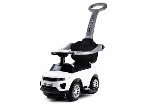 LEAN CARS Jeździk z Pchaczem 614W Biały