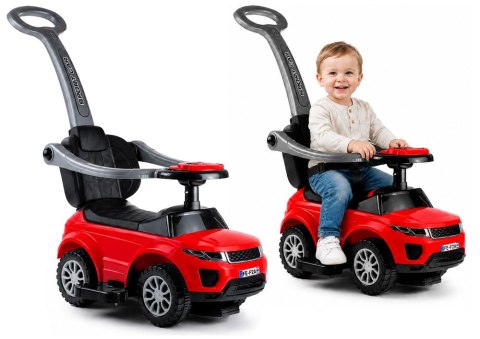 LEAN CARS Jeździk z Pchaczem 614W Czerwony