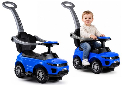 LEAN CARS Jeździk z Pchaczem 614W Niebieski