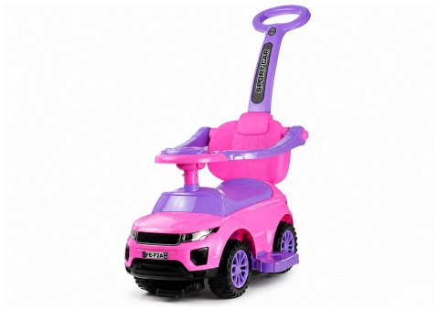 LEAN CARS Jeździk z Pchaczem 614W Różowy
