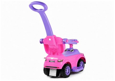 LEAN CARS Jeździk z Pchaczem 614W Różowy