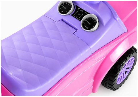 LEAN CARS Jeździk z Pchaczem 614W Różowy