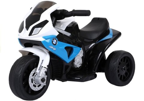 LEAN CARS Motor na akumulator BMW S1000RR Trójkołowy Niebieski