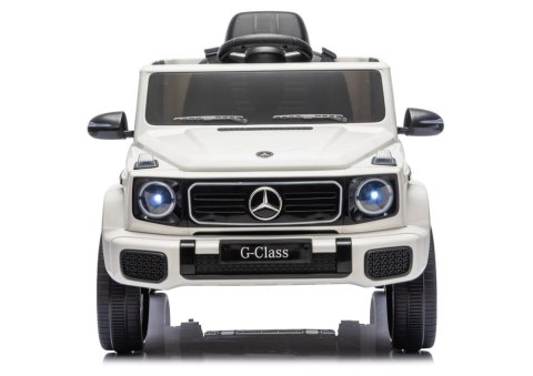 LEAN CARS Pojazd Na Akumulator Mercedes G 4x4 24V 2580 Biały