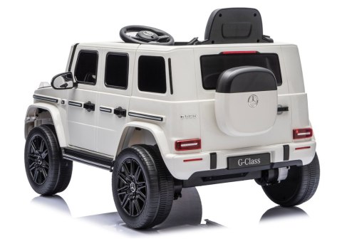 LEAN CARS Pojazd Na Akumulator Mercedes G 4x4 24V 2580 Biały