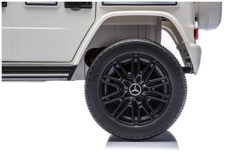 LEAN CARS Pojazd Na Akumulator Mercedes G 4x4 24V 2580 Biały