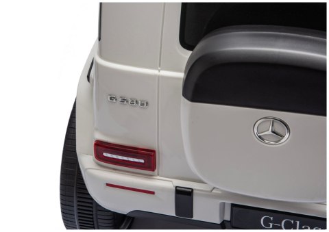 LEAN CARS Pojazd Na Akumulator Mercedes G 4x4 24V 2580 Biały