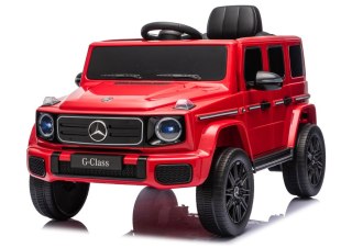 LEAN CARS Pojazd Na Akumulator Mercedes G 4x4 24V 2580 Czerwony
