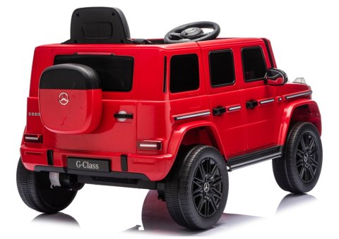 LEAN CARS Pojazd Na Akumulator Mercedes G 4x4 24V 2580 Czerwony