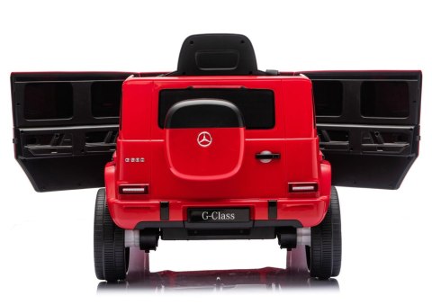 LEAN CARS Pojazd Na Akumulator Mercedes G 4x4 24V 2580 Czerwony