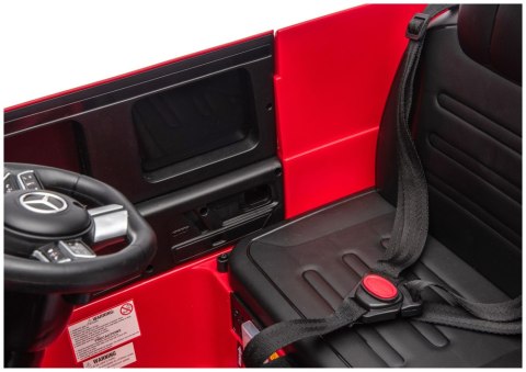 LEAN CARS Pojazd Na Akumulator Mercedes G 4x4 24V 2580 Czerwony