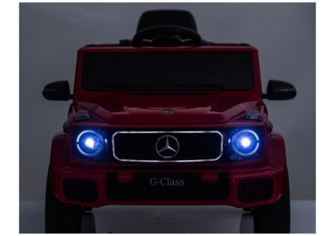 LEAN CARS Pojazd Na Akumulator Mercedes G 4x4 24V 2580 Czerwony