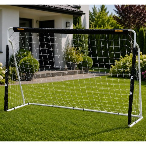 LEAN Sport Duża Bramka Piłkarska 240x150 cm do Piłki Nożnej