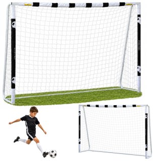 LEAN Sport Duża Bramka Piłkarska 300x200 cm do Piłki Nożnej