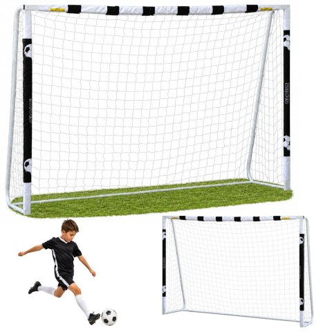LEAN Sport Duża Bramka Piłkarska 300x200 cm do Piłki Nożnej