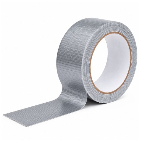 LEAN Szara Taśma Naprawcza Zbrojona Mocna Srebrna 48mm x 15m