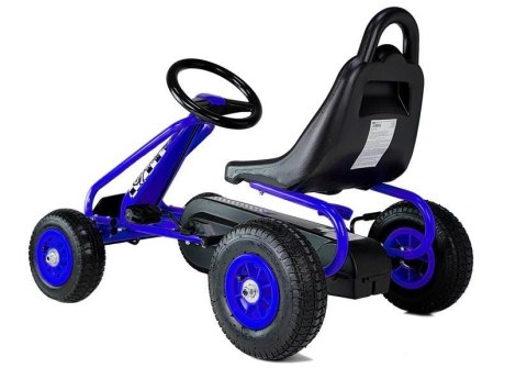 LEAN Toys Gokart na Pedały G201 Niebieski