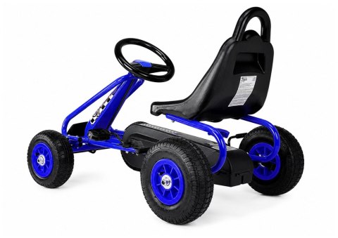 LEAN Toys Gokart na Pedały G201 Niebieski