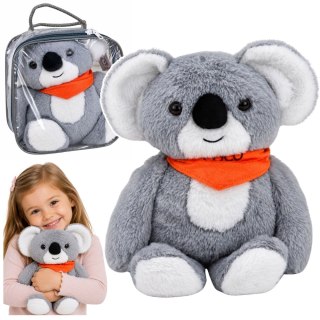 LEAN Toys Miś Koala Pluszak Obciążeniowy Terapeutyczny Maskotka 1.3 KG Szary 35 cm