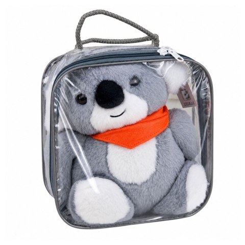 LEAN Toys Miś Koala Pluszak Obciążeniowy Terapeutyczny Maskotka 1.3 KG Szary 35 cm