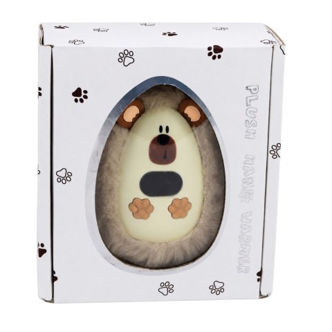 LEAN Toys Ogrzewacz Do Rąk Pluszowy Jeżyk Akumulatorowy Beżowy 45°C / 55°C / 65°C