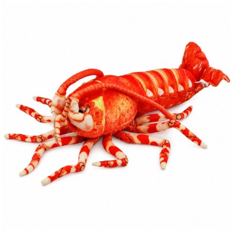 LEAN Toys Pluszowa Maskotka Przytulanka Duża Krewetka Zwierzę Morskie 55 cm