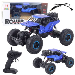 LEAN Toys Samochód Terenowy Zdalnie Sterowany RC Niebieski 2.4G 1:18