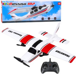 LEAN Toys Samolot Piankowy Zdalnie Sterowany RC Cessna 182 2.4 GHz