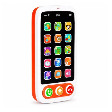 LEAN Toys Smartfon Dziecięcy Telefon Interaktywny Edukacyjny Dźwięki Światła