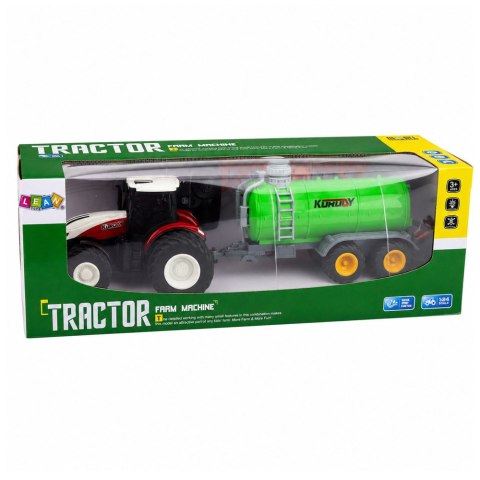 LEAN Toys Traktor Rolniczy z Opryskiwaczem Nawozów Płynnych Zdalnie Sterowany RC 1:24