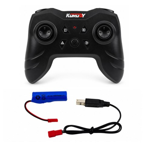 LEAN Toys Traktor Rolniczy z Przyczepą Wywrotką Zdalnie Sterowany RC Światła 1:24
