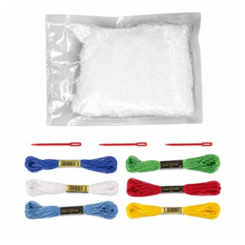LEAN Toys Zestaw Kreatywny Pluszaki Do Szycia Filcowe Zwierzęta Morskie DIY 6 szt.