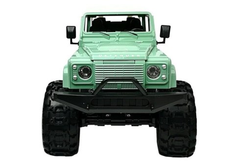 Double E Auto Zdalnie Sterowane Land Rover Defender D110 R/C Zielony 7.5 km/h 1:14 2.4G
