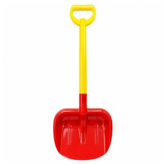 HEMAR Duża Łopatka Dla Dzieci Do Piasku 63cm Czerwono-Żółta