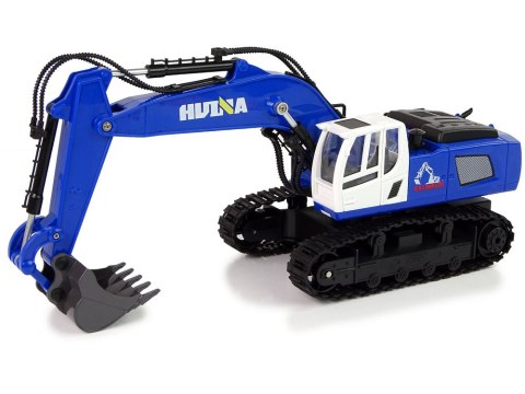 HUINA Koparka Gąsienicowa Pilot R/C Zdalnie Sterowana Metalowe Elementy Niebieska