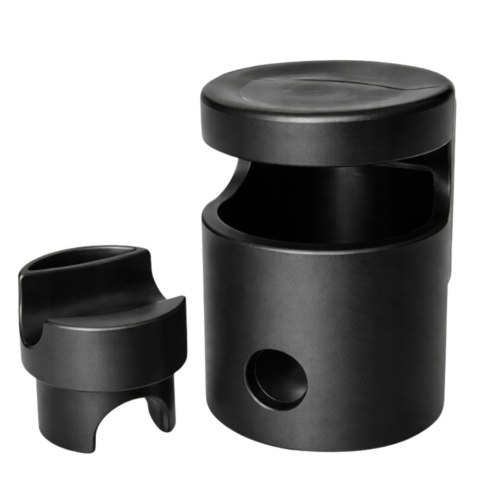 LEAN Sport Plastikowa Zaślepka Do Trampoliny Grzybek z Ringiem Czarny 25mm