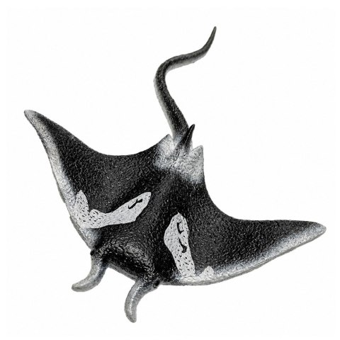 LEAN TOYS Ryba Gumowa Płaszczka Figurka Rozciągliwa Realistyczna Ryba Oceaniczna 13cm