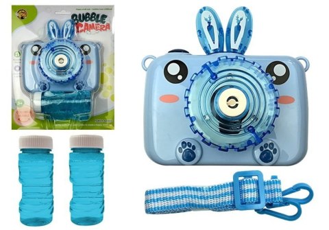 LEAN Toys Aparat Puszcza Bańki mydlane na Baterie Niebieski