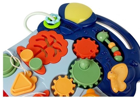 LEAN Toys Interaktywny Pchacz Chodzik Stoliczek Panel Świeci Gra Telefon