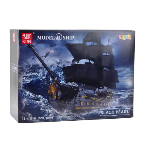 LEAN Toys Klocki Konstrukcyjne Statek Piracki Czarna Perła 5266 el.