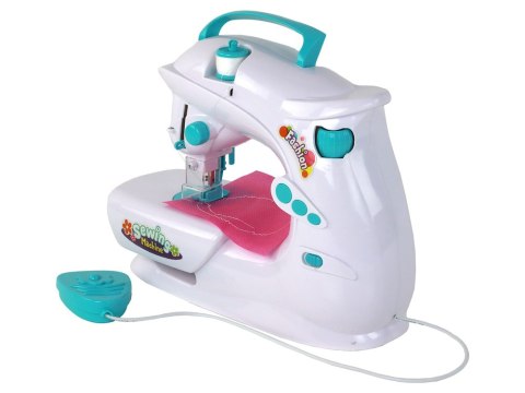LEAN Toys Maszyna Do Szycia Dla Dzieci Jak Prawdziwa Biała Na Baterie
