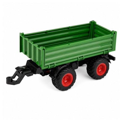 LEAN Toys Traktor Rolniczy Z Przyczepą Wywrotką Zdalnie Sterowany Światła Dźwięk 1:24