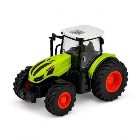 LEAN Toys Traktor Rolniczy z Przyczepa Wywrotką Zdalnie Sterowany RC Światła 1:24