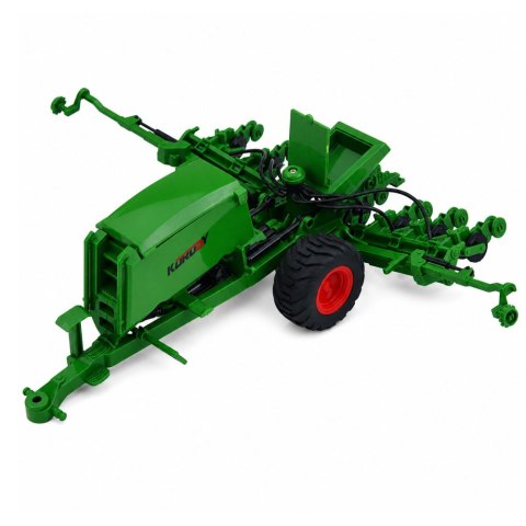 LEAN Toys Traktor Rolniczy z Siewnikiem i Agregatem Światła Dźwięki Żółty 1:24