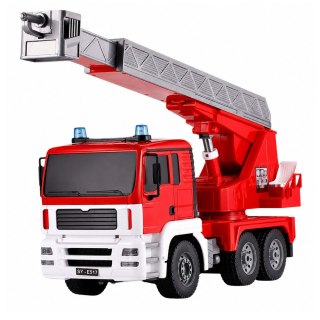 LEAN Toys Wóz Strażacki z Obrotowym Wysięgnikiem 660° Zdalnie Sterowany RC 1:20