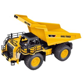 LEAN Toys Wywrotka Górnicza Zdalnie Sterowana RC 2.4G 9CH Żółta