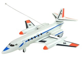 LEAN Toys Zdalnie Sterowany Samolot Pasażerski Światła 40 Mhz Pilot