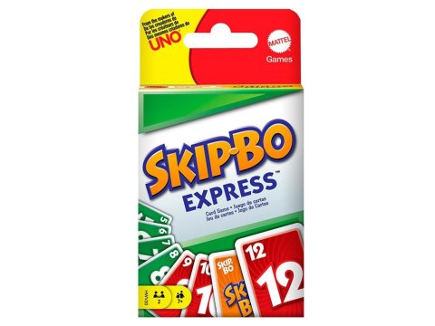 Mattel Mattel Gra karciana Skip-Bo Express - szybka, strategiczna GR0915