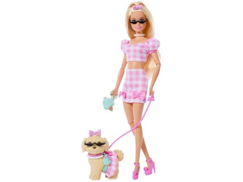 Mattel Mattel Lalka Barbie Twining Looks - na spacerze z pieskiem ZA6701