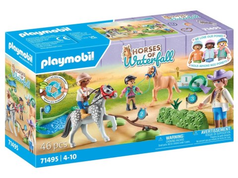 Mattel Playmobil Klocki 46-ele. Horses Of Waterfall Zawody jeździeckie ZA6716
